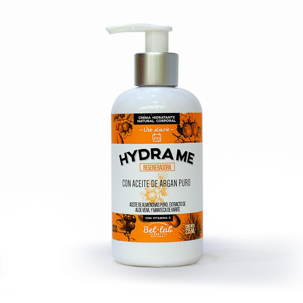 Bel Lab Hydra me Regeneradora con Aceite de Argán Puro - 235 ml