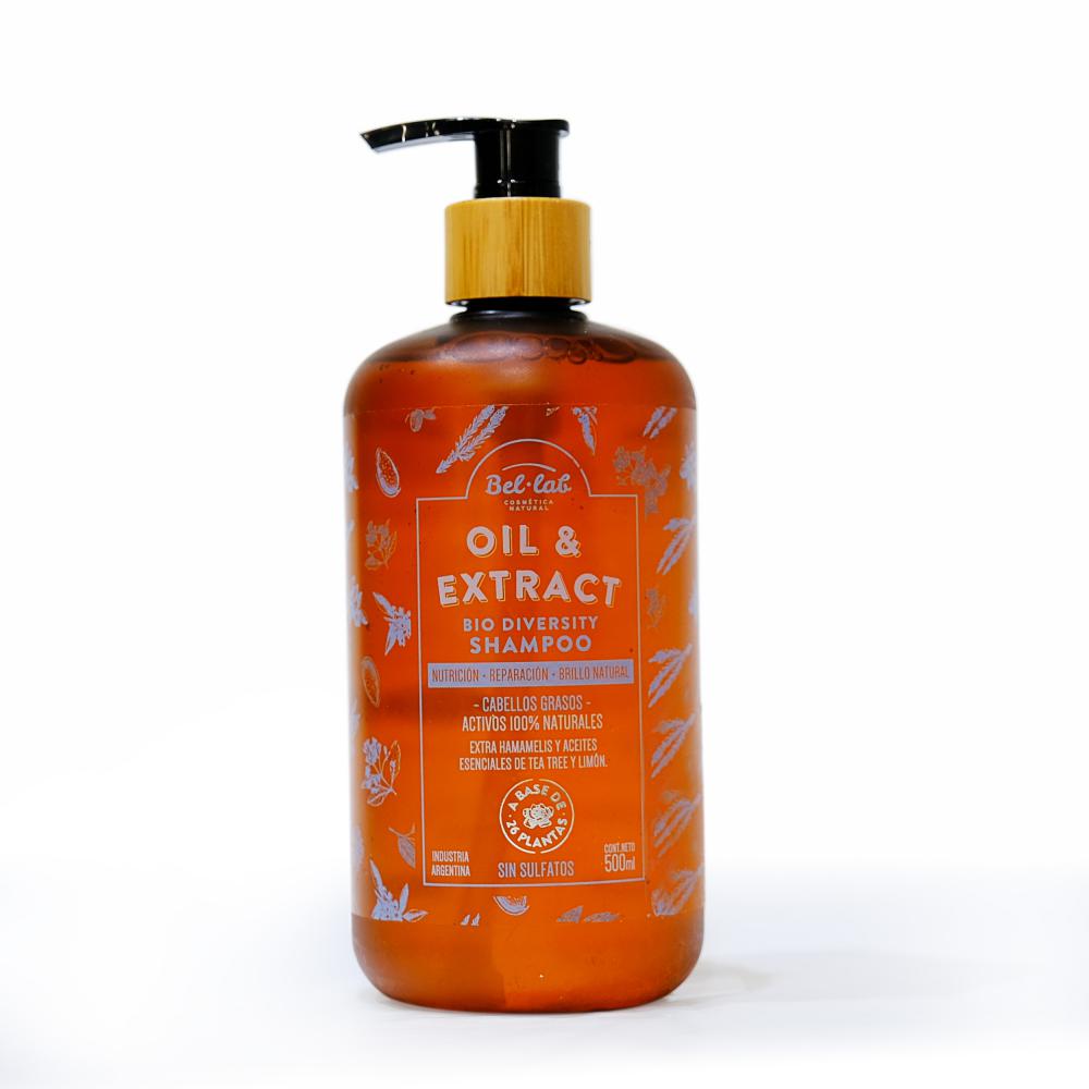 Bel Lab Extract Biodiversity Shampoo Para Cabellos Grasos - 500 ml