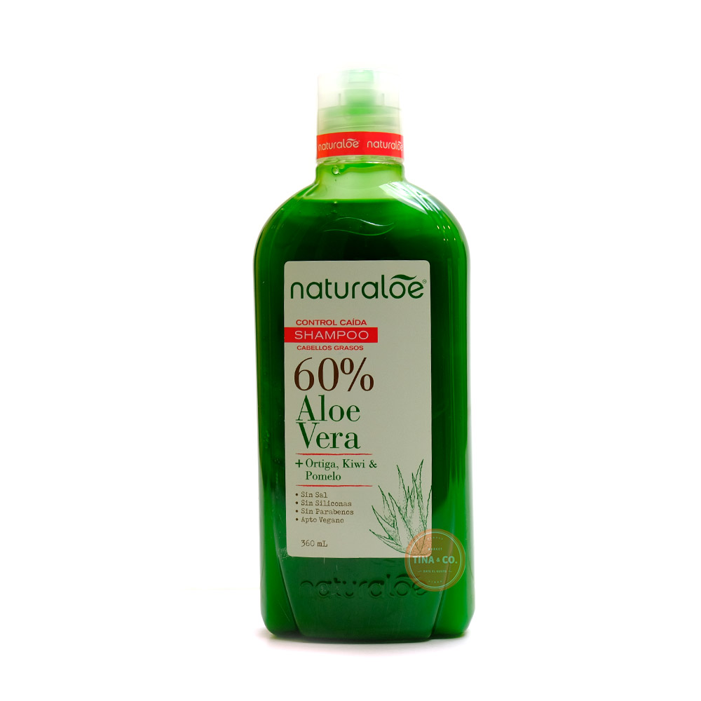 Naturaloe Shampoo Control Caida Todo tipo de Cabellos