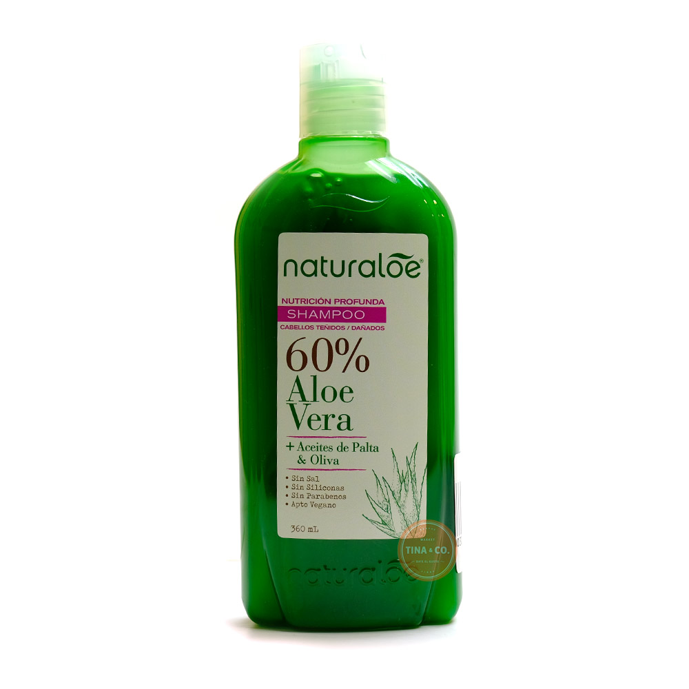 Naturaloe Shampoo Nutrición Profunda - 360ml