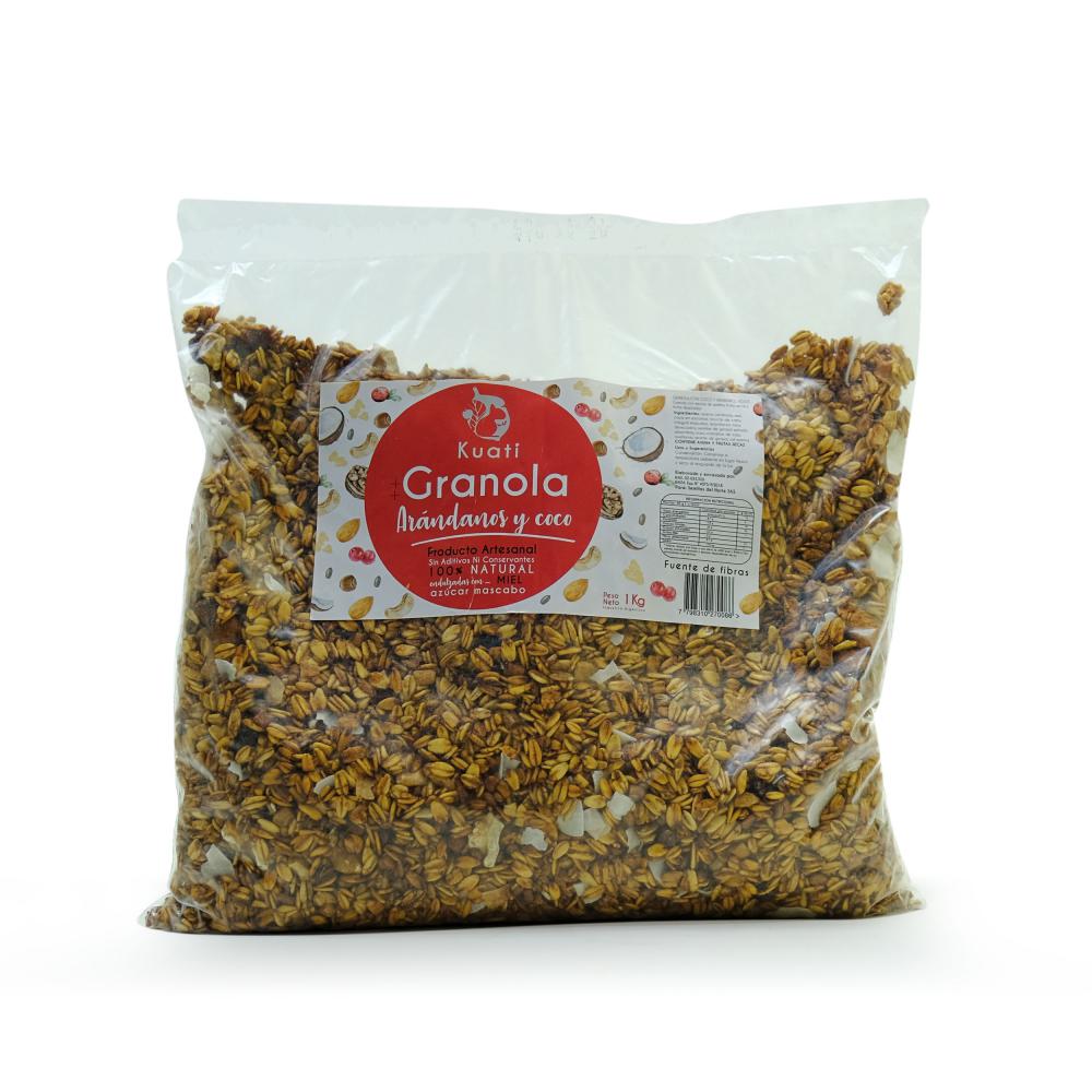 Kuati Granola con Arandanos y Coco - 1Kg