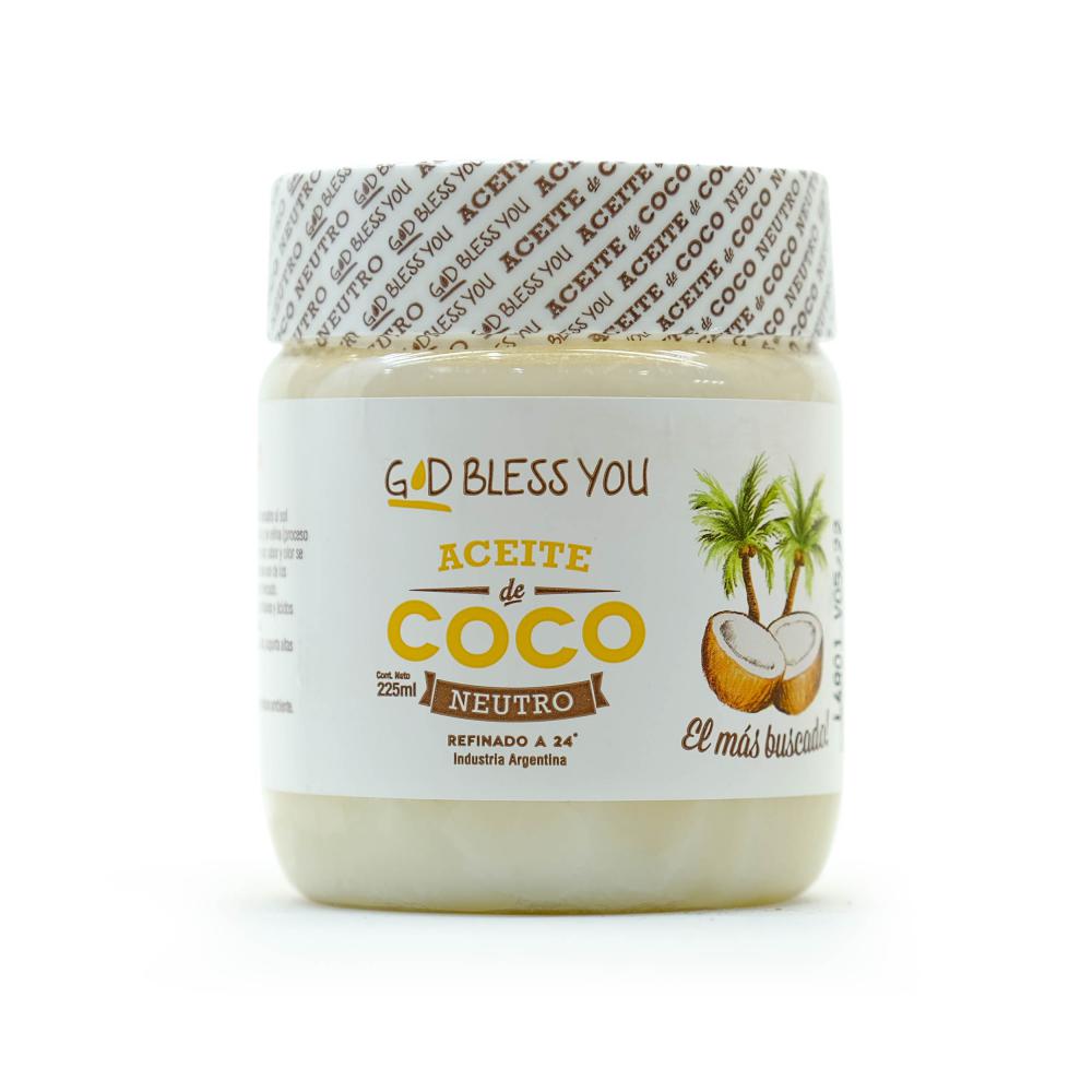 God Bless You Aceite de Coco Neutro - 225ml