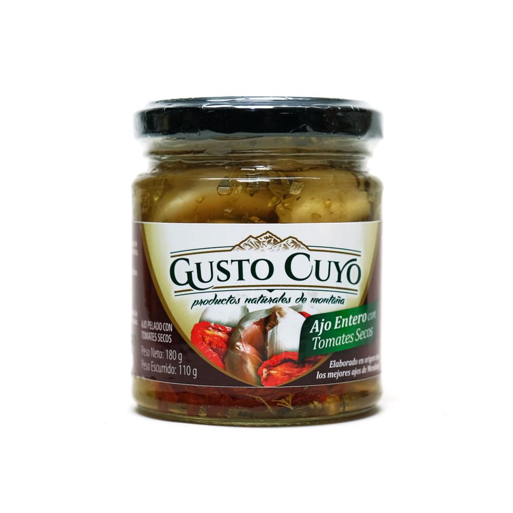 Gusto Cuyo Ajos Enteros con Tomates Secos - 180gr