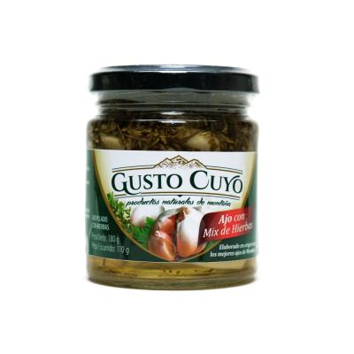 Gusto Cuyo Ajos Enteros Mix de Hierbas - 180gr