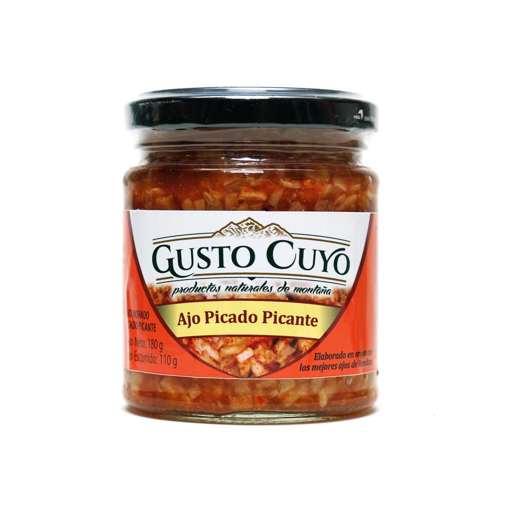 Gusto Cuyo Ajos Picados Picante - 180gr