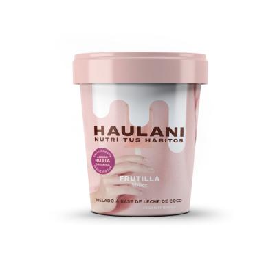 Haulani Helado Frutilla - 500gr