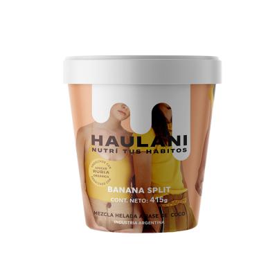 Haulani Helado Banana Split - 415gr