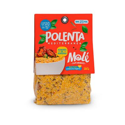 Molé Polenta Mediterránea - 180gr