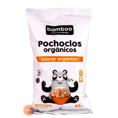 Bamboo Pochoclos Orgánicos con Azúcar Orgánica - 80gr