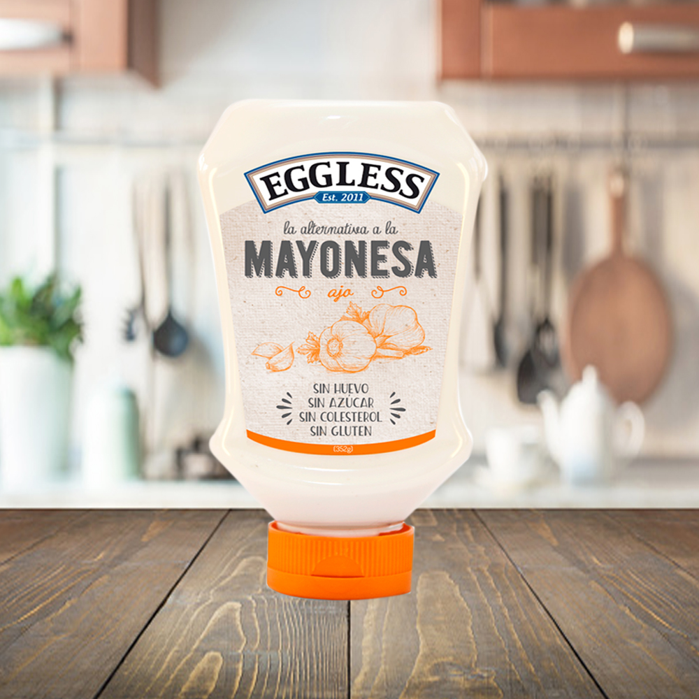 EGGLESS Mayo Ajo Suave - 352gr