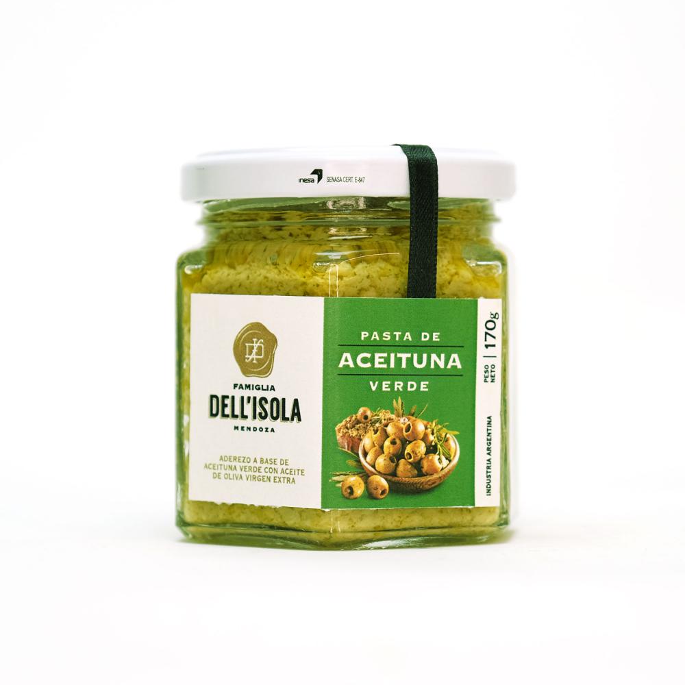 Famiglia Dell Isola Pasta de Aceitunas Verdes - 180gr