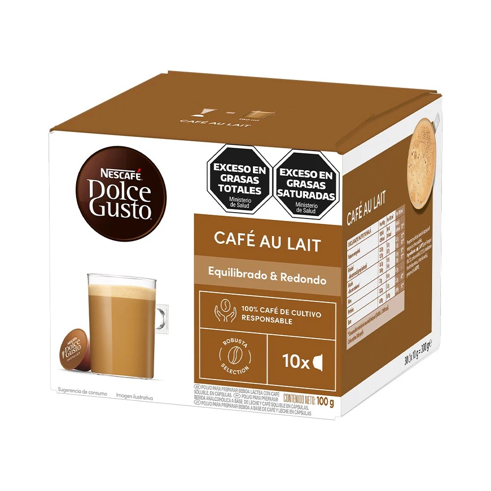 Cápsulas Dolce Gusto Au Lait x10 Cápsulas