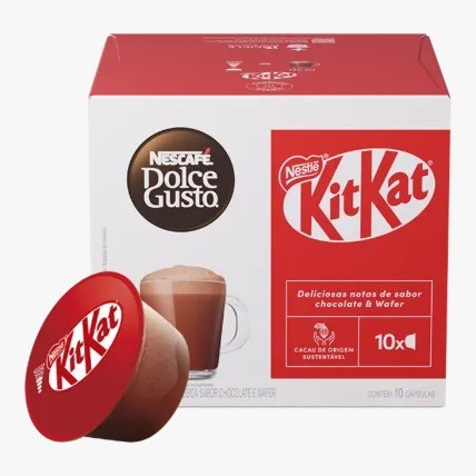 Kit Kat Nescafé 10 Cápsulas
