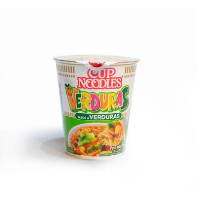 Nissin Cup Noodles sabor a Verduras -68gr