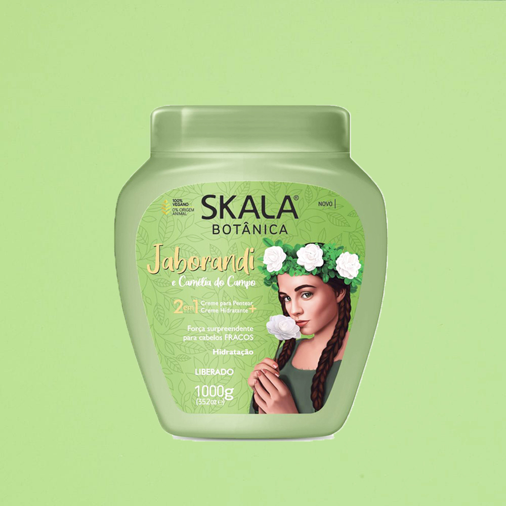 SKALA Mascara Capilar Jaborandi e Camelia do Campo - 1000ml