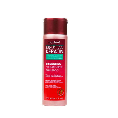 nuNAAT Brazilan Keratin Shampoo Hidratante - 300ml