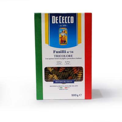 De Cecco Fusilli N°34 Tricolore - 500gr