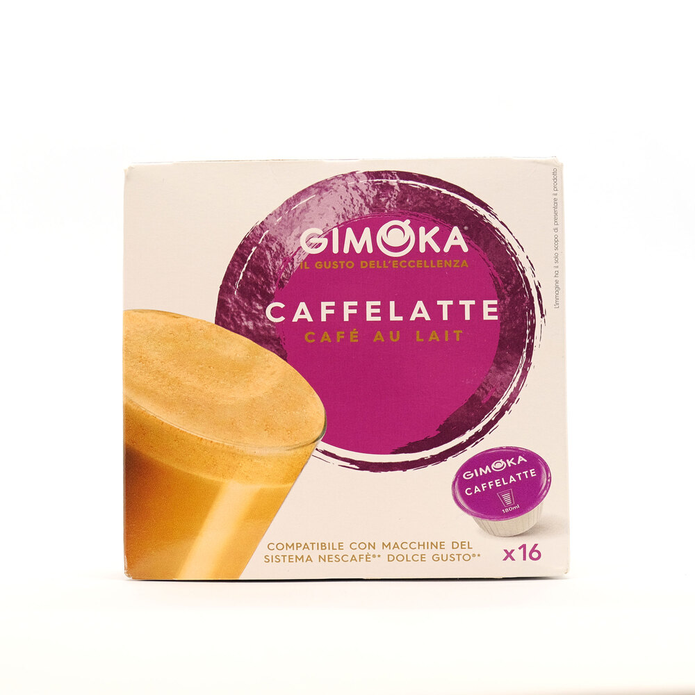 Gimoka Capsulas  Caffelatte - 16u