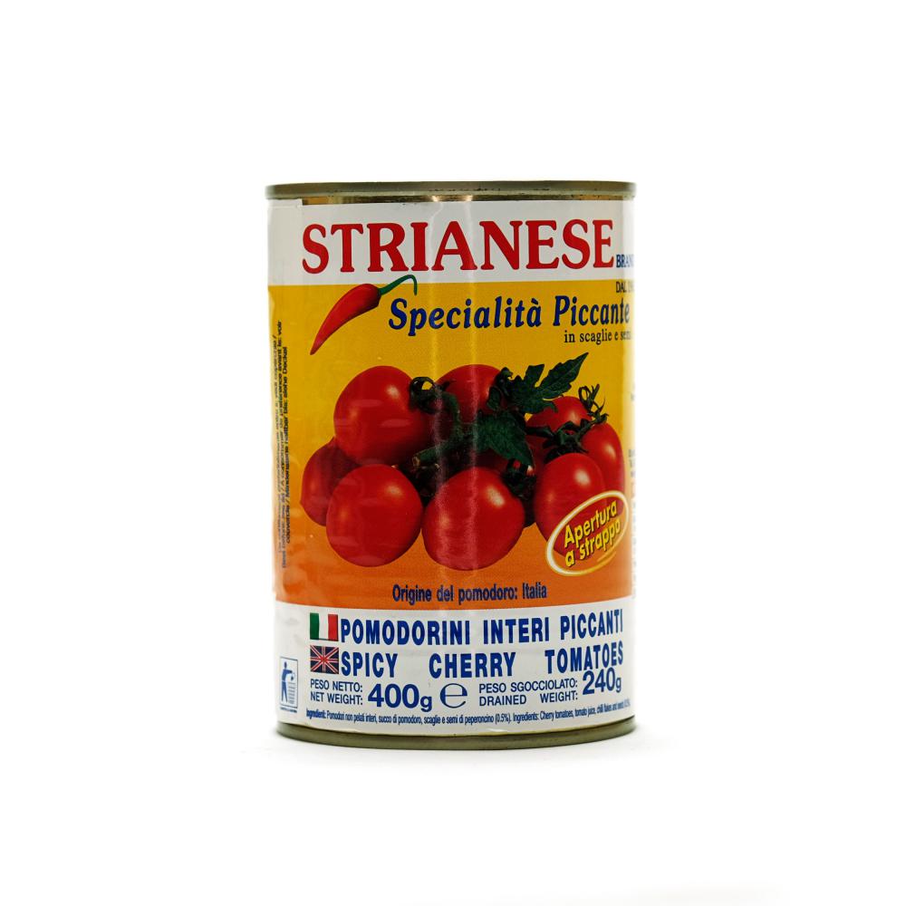 Strianese Pomodorini Interi Specialita Piccante - 400gr