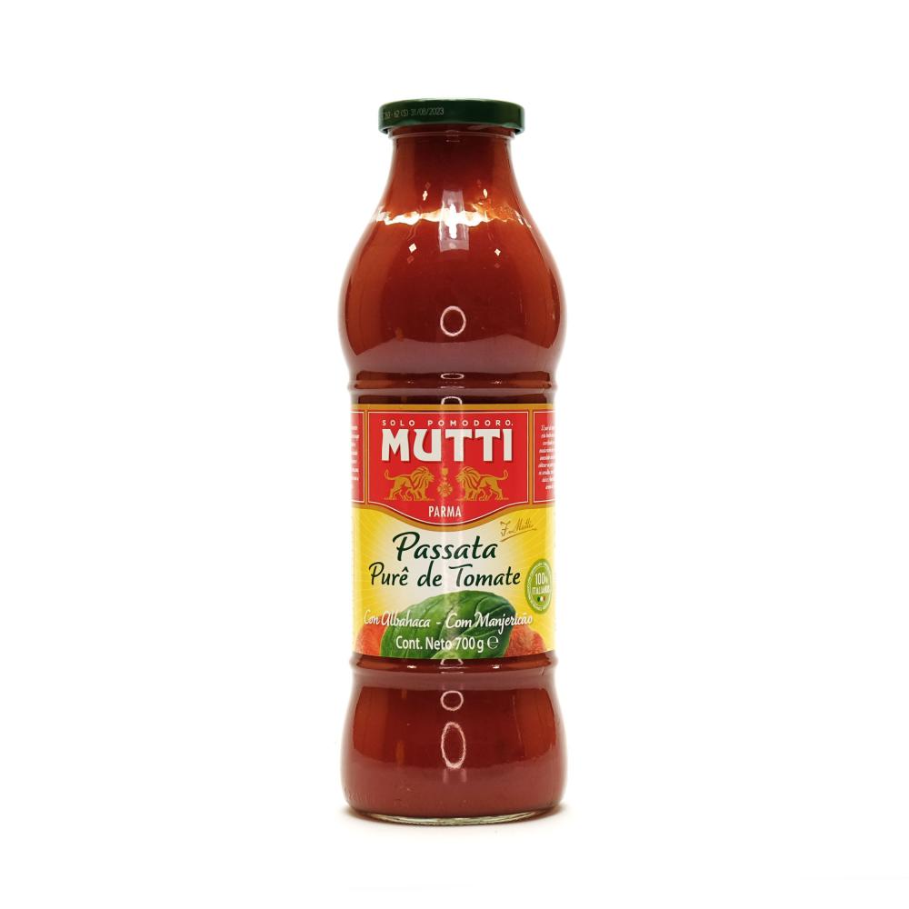 Mutti Passat Pure de Tomate con Albahaca - 700gr
