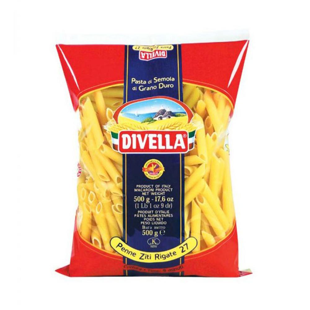 Divella Penne Ziti Rigate n°27  - 500gr