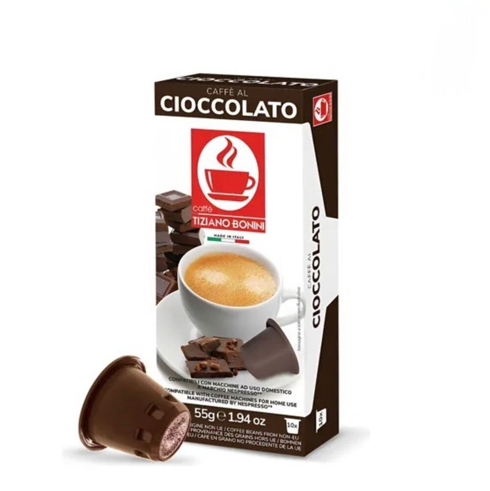 Tiziano Bonini Cioccolato Hot Chocolate x10 Cápsulas