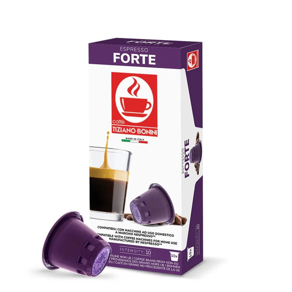 Tiziano Bonini Espresso Forte x10 Cápsula