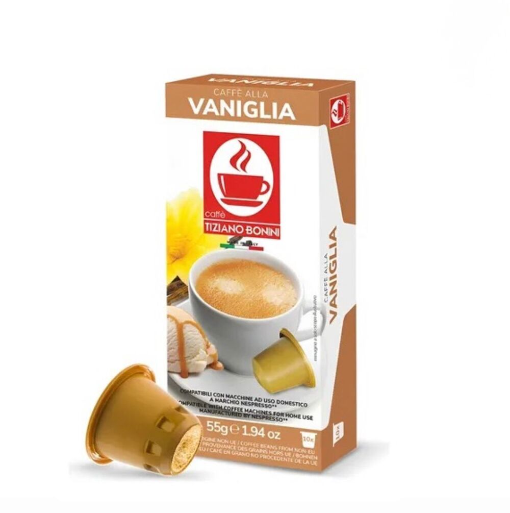 Tiziano Bonini Vaniglia x10 Cápsulas