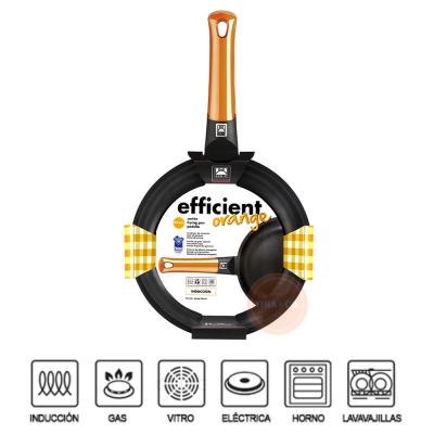 Cacerola Wok BRA EFFICIENT 24 cm Cóncava