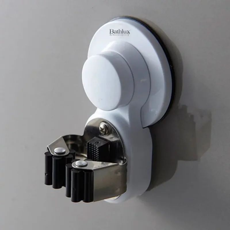 Soporte para Escobas y Trapeadores Individual Bathlux