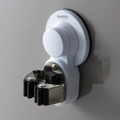 Soporte para Escobas y Trapeadores Individual Bathlux