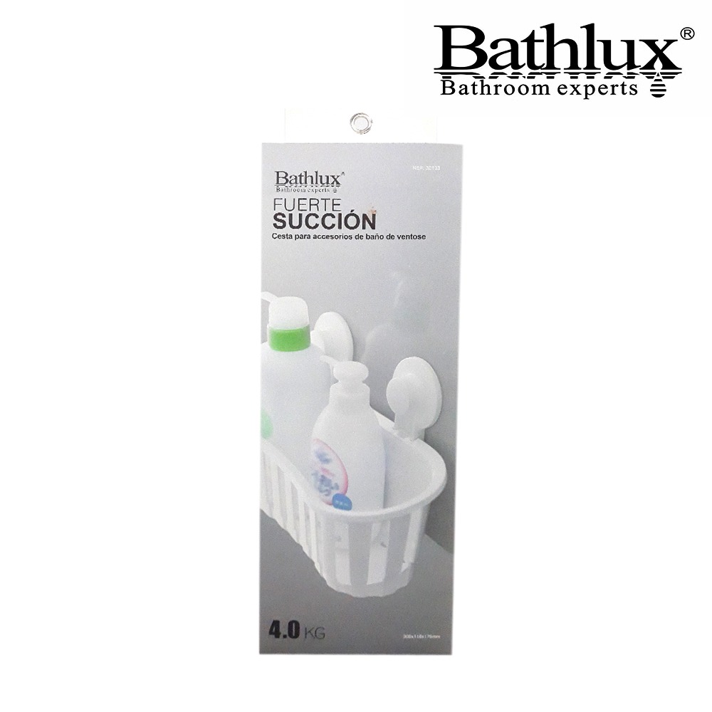 Canasta de Baño con Ventosa Bathlux