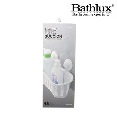 Canasta de Baño con Ventosa Bathlux