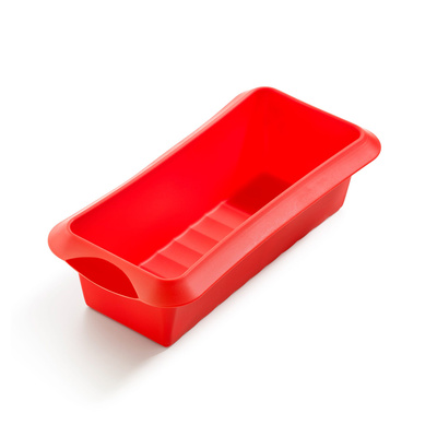 Lekue Molde Rectangular Rojo 24cm