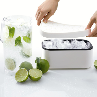 Lekue Contenedor Ice Box Blanco 