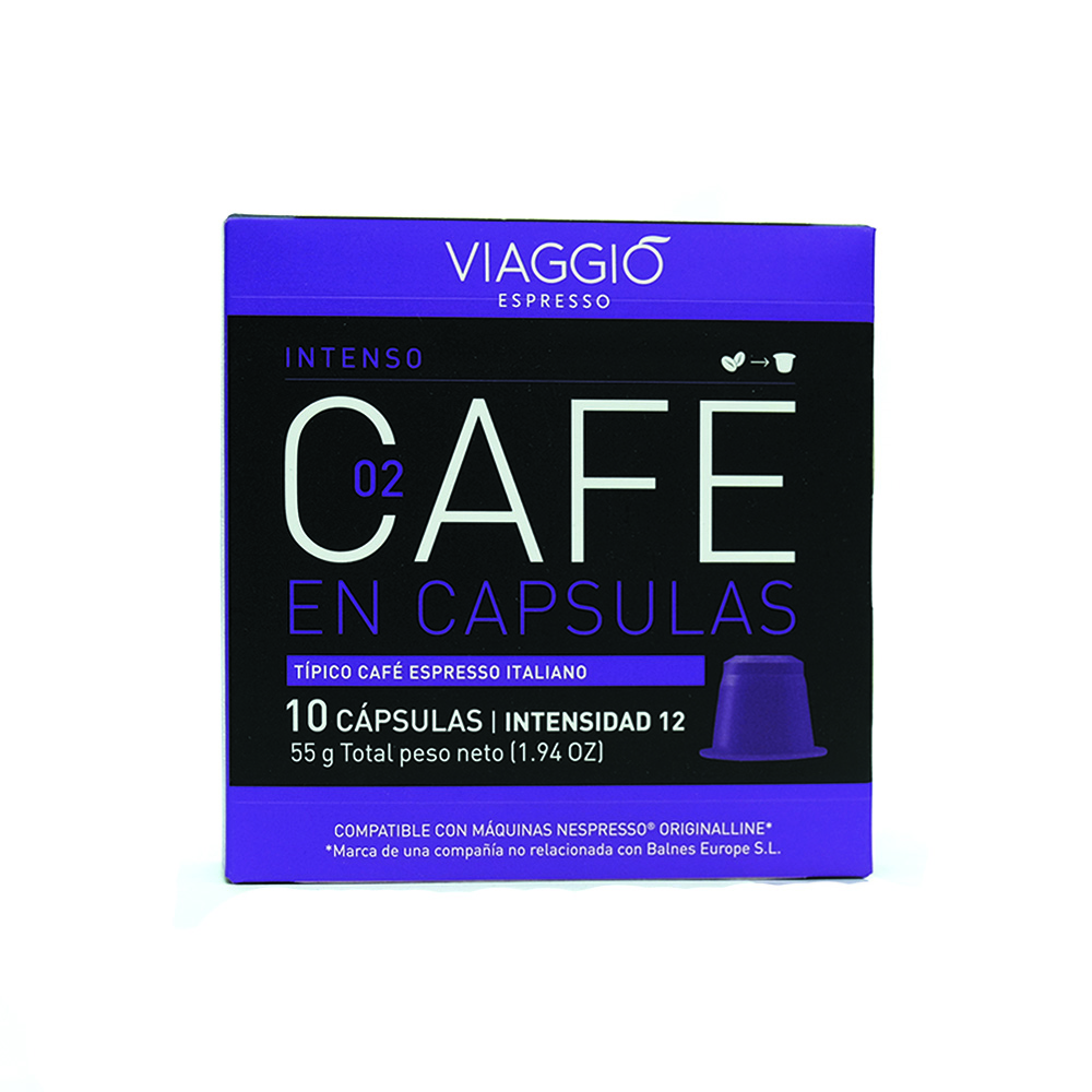 Viaggio Capsulas Café Intenso - 55gr