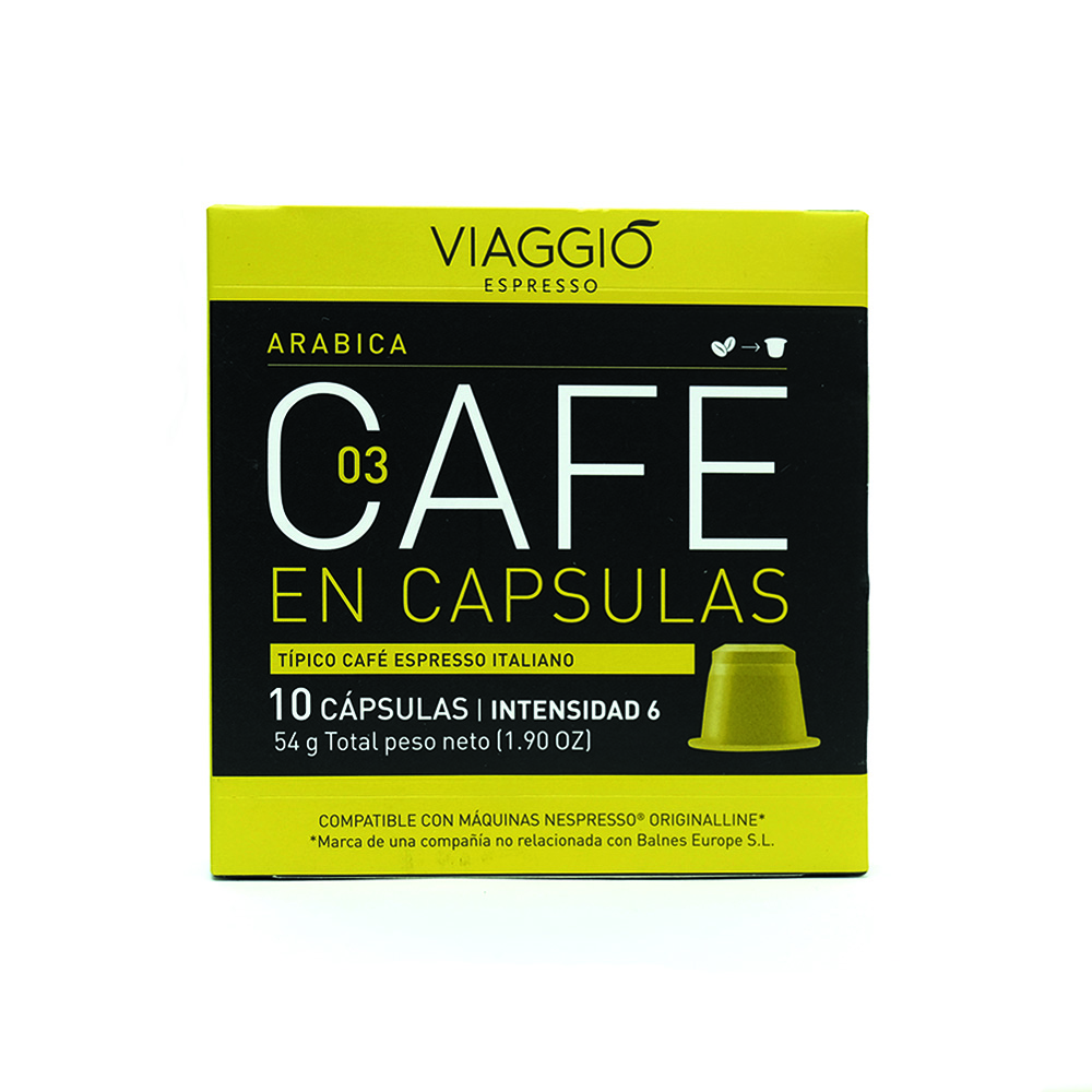 Viaggio Cápsulas de Café Arabica - 54gr
