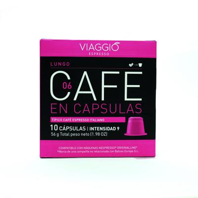 Viaggio Cápsulas de Café Lungo - 56gr