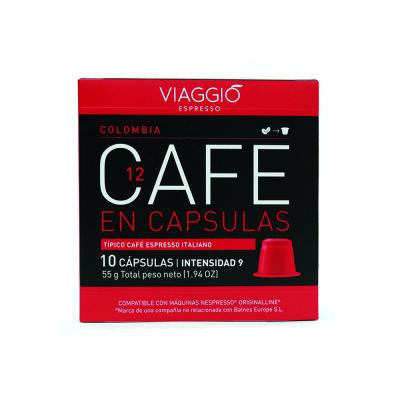 Viaggio Cápsulas de Café Colombia - 55gr