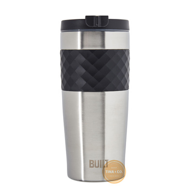 Built Morgan Tumbler 591ml Plata/Negro