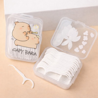 Caja x 50 Hilo Dental Capybara Enojado