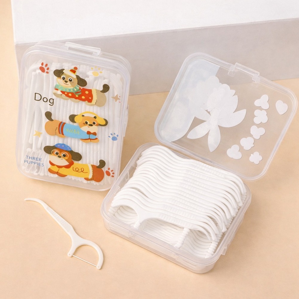 Caja x50 Hilo Dental Perro Salchicha Ropa 