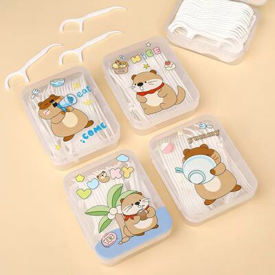 Caja x 50 Hilo Dental Nutria Lucku