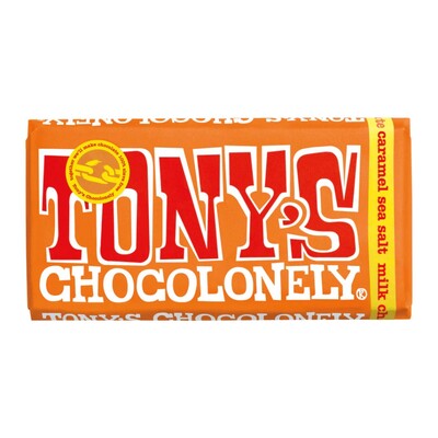 Tony´s Chocolonely Caramel & Sea Salt 180g