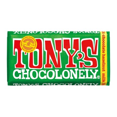 Tony´s Chocolonely Milk Hazelnuts 180g