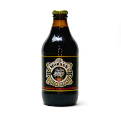 Tres Horses Malta Beverage Dark - 330ml