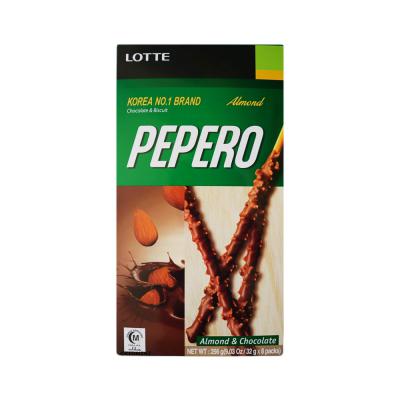 Lotte Pepero Almond & Chocolate - 32 gr