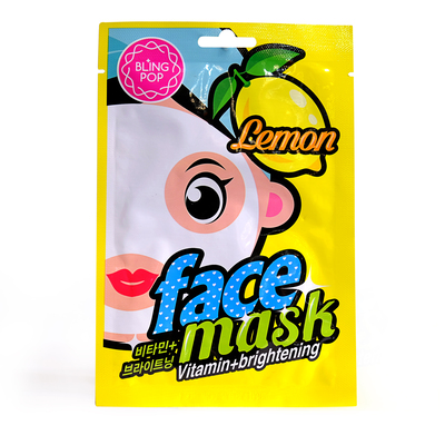 Bling Pop Face Mask Lemon - 20ml