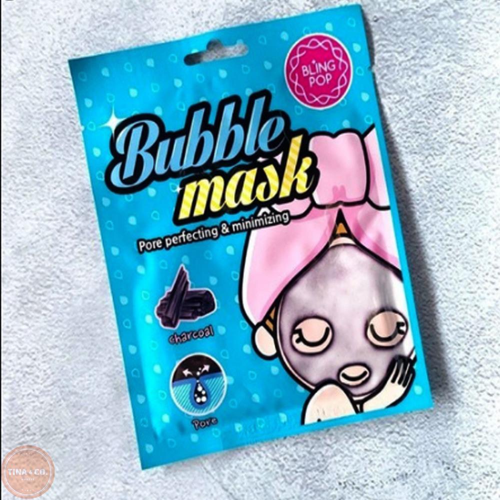 Bling Pop Bubble Mask Charcoal - 1U