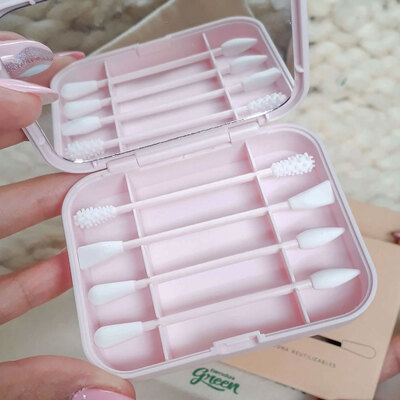 Coony Silicone Swabs With Mirror - 4U